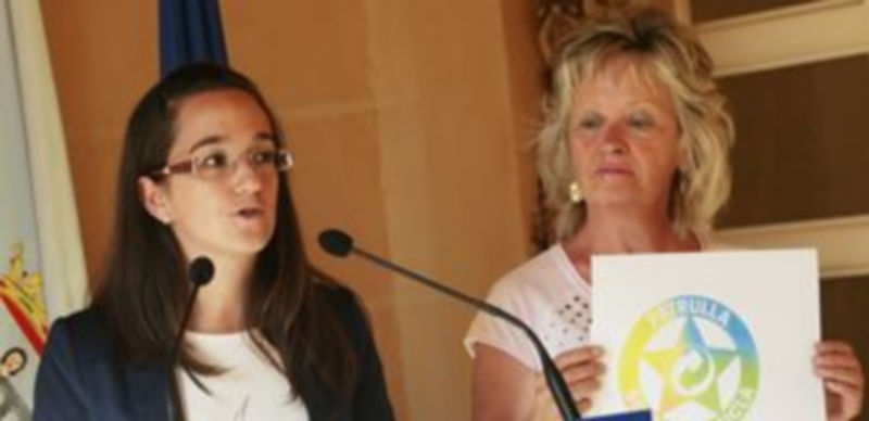 La coordinadora de la campaña