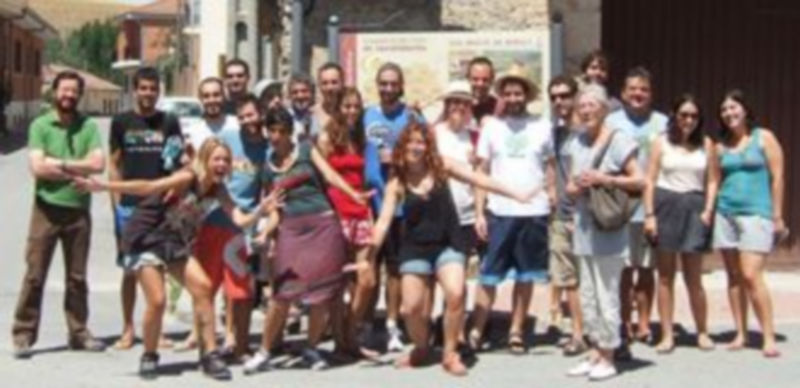 Foto de grupo en San Miguel de Bernuy