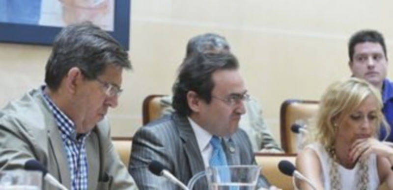 Los concejales del PP Jesús Postigo