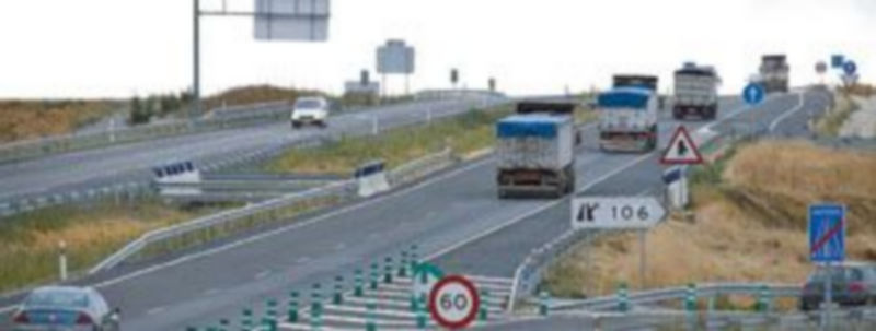 El paso diario de vehículos por la autovía que une Segovia y Valladolid se ha incrementado