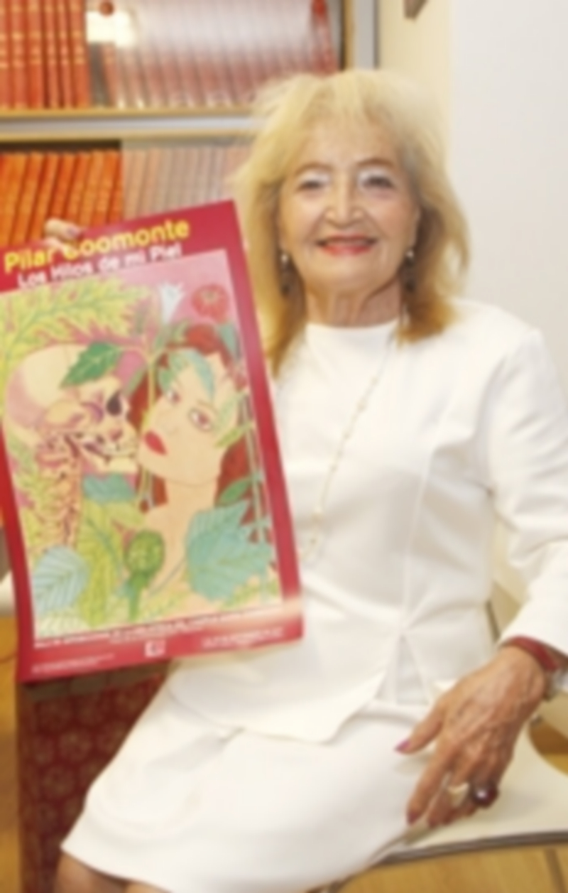 Mujer y naturaleza 1 La exposición de Pilar Coomonte ‘Los hilos de mi piel’ podrá visitarse hasta el próximo 28 de septiembre. / NEREA LLORENTE