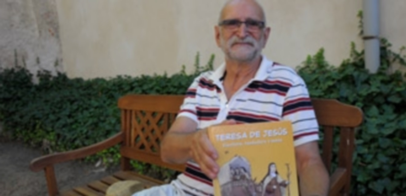 Santa Teresa de Jesús en novela gráfica 1 Ayer se presentó la novela gráfica sobre Santa Teresa en el Patio de la casa-museo de Antonio Machado. / Kamarero