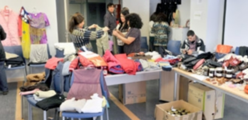 Solidaridad necesaria 1 Lampyca ya ha organizado otros rastrillos solidarios