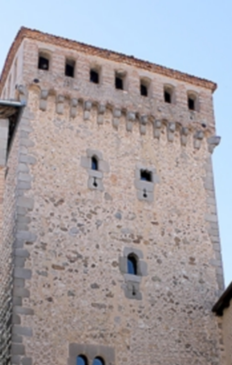 La hipoteca que pesaba sobre el Torreón de Lozoya ha sido uno de los puntos centrales del acuerdo con Bankia. / E. A.