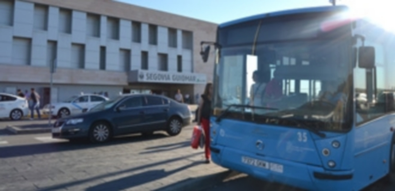 Las líneas 11 y 12 con destino a la estación Segovia-Guiomar transportaron