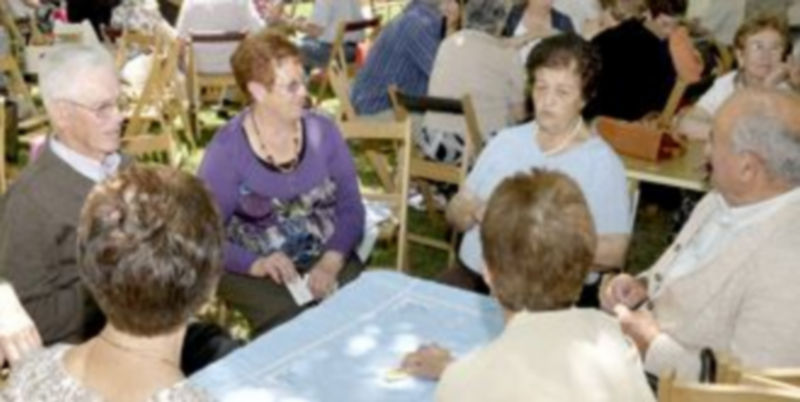 Un grupo de pensionistas