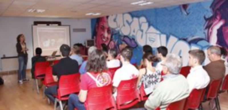 Una de las actividades desarrolladas este año en la Casa Joven