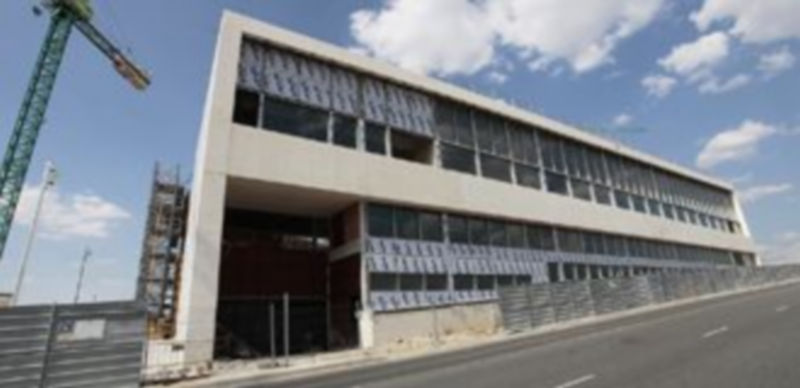 Las obras del primer edificio del CAT llevan paralizadas desde mediados del mes de junio por la liquidación de la adjudicataria