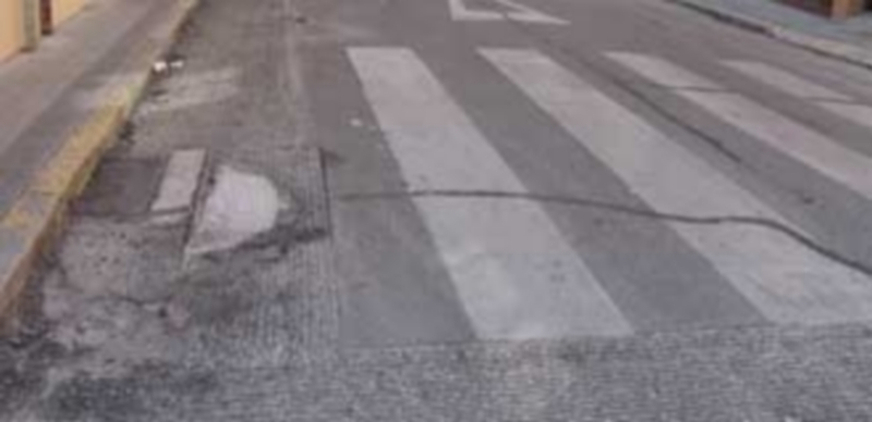 Este tramo de la calle San Cristóbal también se renovará este mes. / M. G.