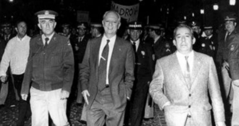 El alcalde de Segovia en 1988