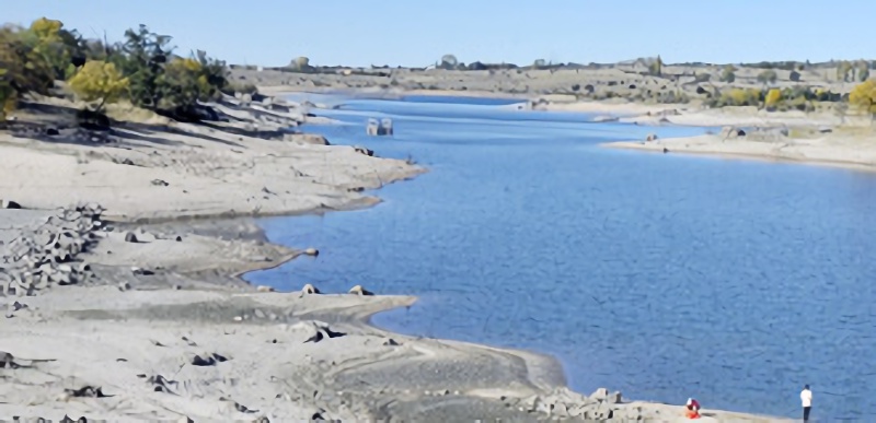 El embalse del Pontón Alto se encuentra por debajo del 50 por ciento de su capacidad