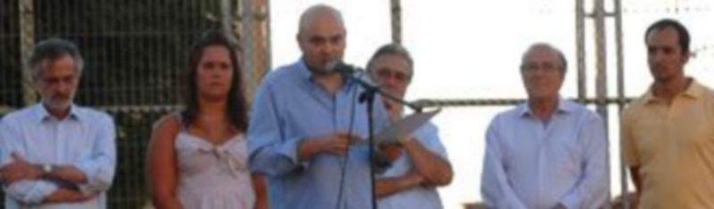 Los representantes de la Asociación Vecinal