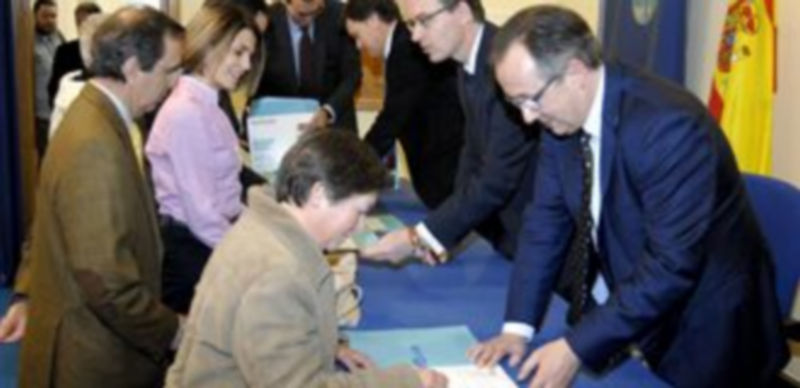 El vicepresidente del ECyL y el delegado territorial de la Junta