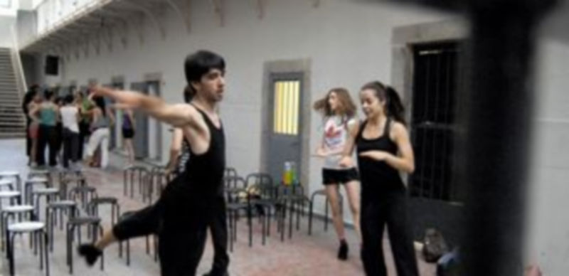 Algunos de los bailarines que participarán en la jornada