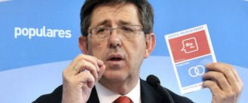 El candidato Jesús Postigo