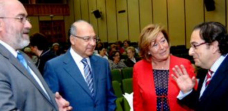 De izquierda a derecha: Luciano Municio