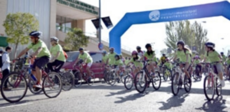 El pelotón de la solidaridad pedalea por Segovia 1 8 1marta 1