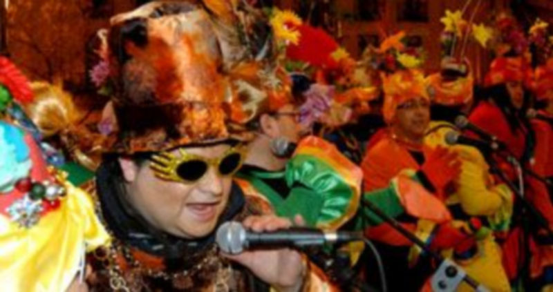 Un momento de la fase preliminar del concurso de canto de coplas