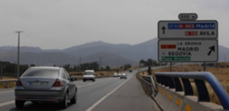 Imagen de archivo de uno de los tramos de la SG-20