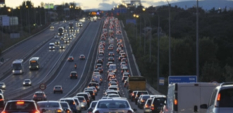 Imagen de archivo de una de las carreteras congestionadas en una operación especial de tráfico. / juan martín