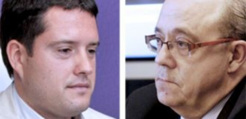 Javier Arranz y Alfonso Reguera.