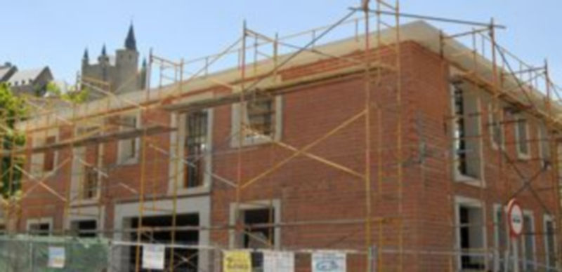 El edificio del número 25 de San Marcos