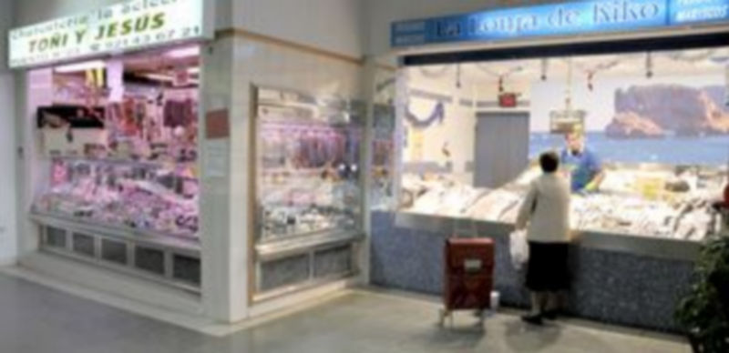 Imagen de los establecimientos afectados en esta ocasión por el robo
