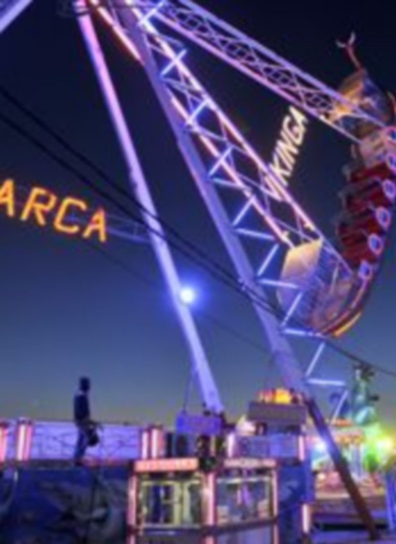 Imagen de una de las atracciones destacadas en el recinto ferial. / Kamarero