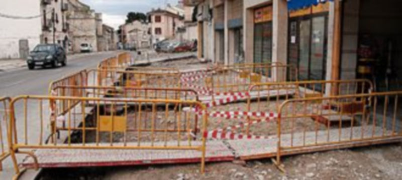 Esta semana han comenzado los trabajos en la Avenida de los Toros. / Gabriel Gómez