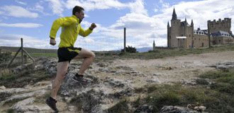 El atleta granjeño Luis Alonso