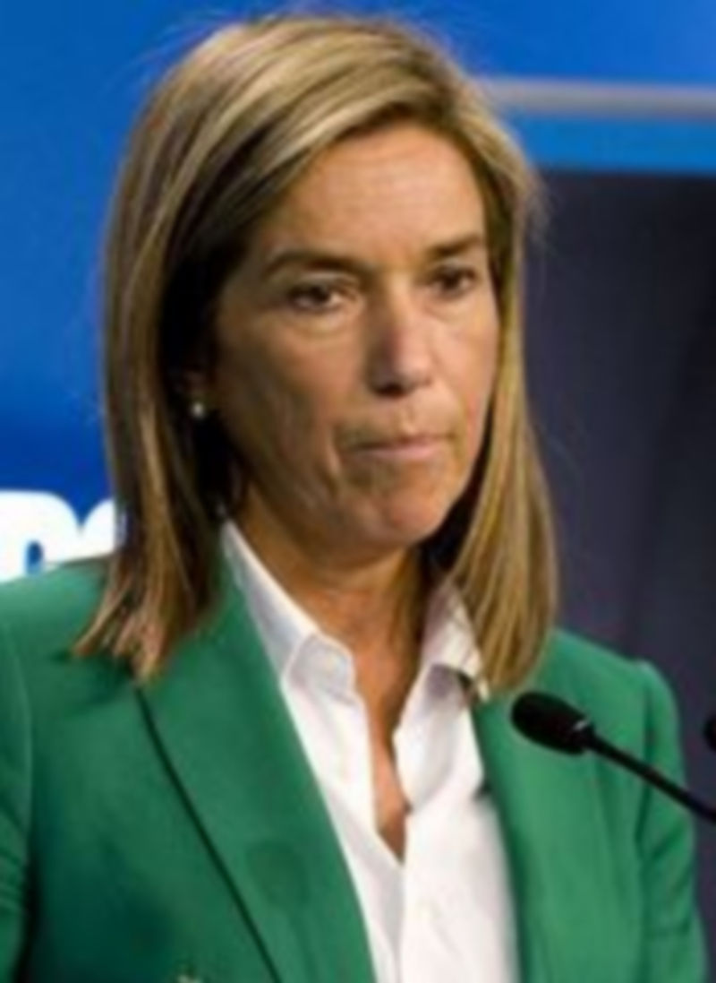 La ministra de Sanidad