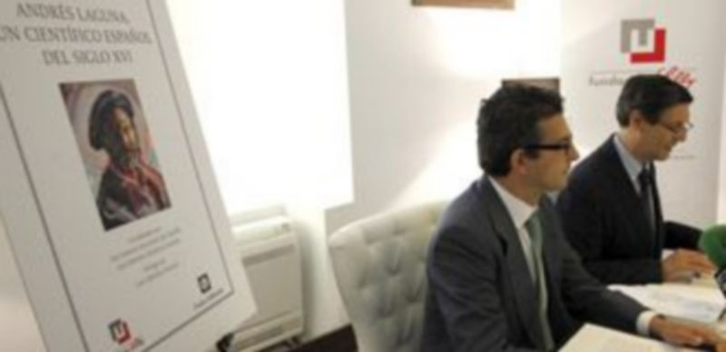 Rafael Cantalejo y Antonio Sacristán presentan el libro sobre Andrés Laguna
