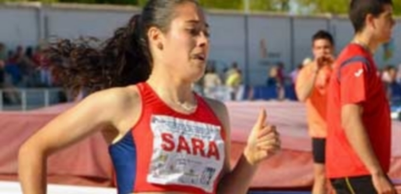 La atleta segoviana Sara Gómez