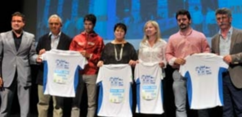 Los organizadores y patrocinadores de la prueba