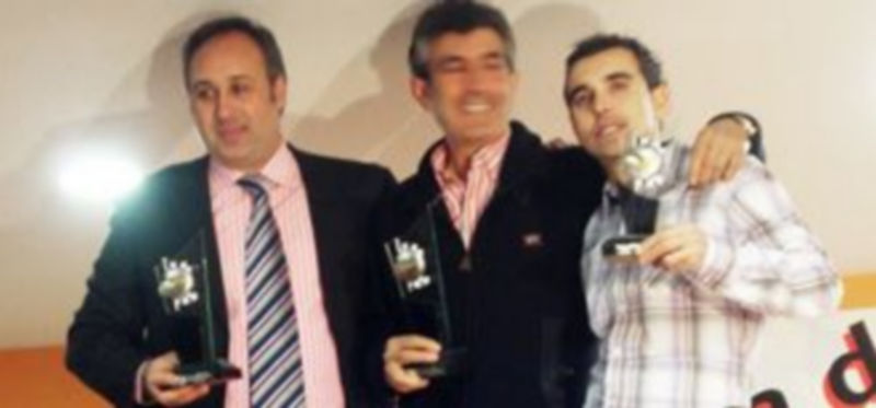 El segoviano Juan García (izquierda)