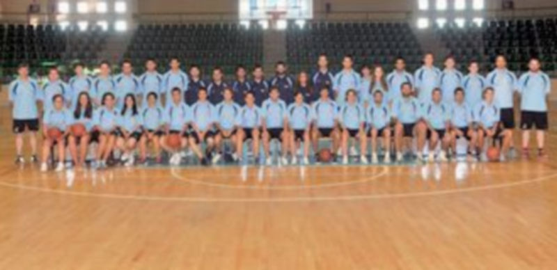 Los 34 alumnos que participaron en la presente edición del Curso de Entrenadores de Baloncesto de Primer Nivel
