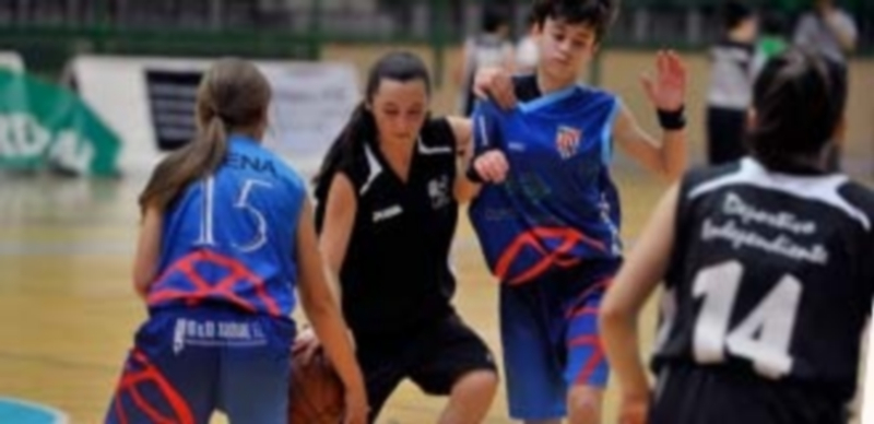 Imagen de la final infantil femenina entre Independiente y Unami. / Kamarero