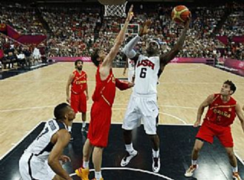 Final de baloncesto de las Olimpiadas de Londres. / EUROPA PRESS