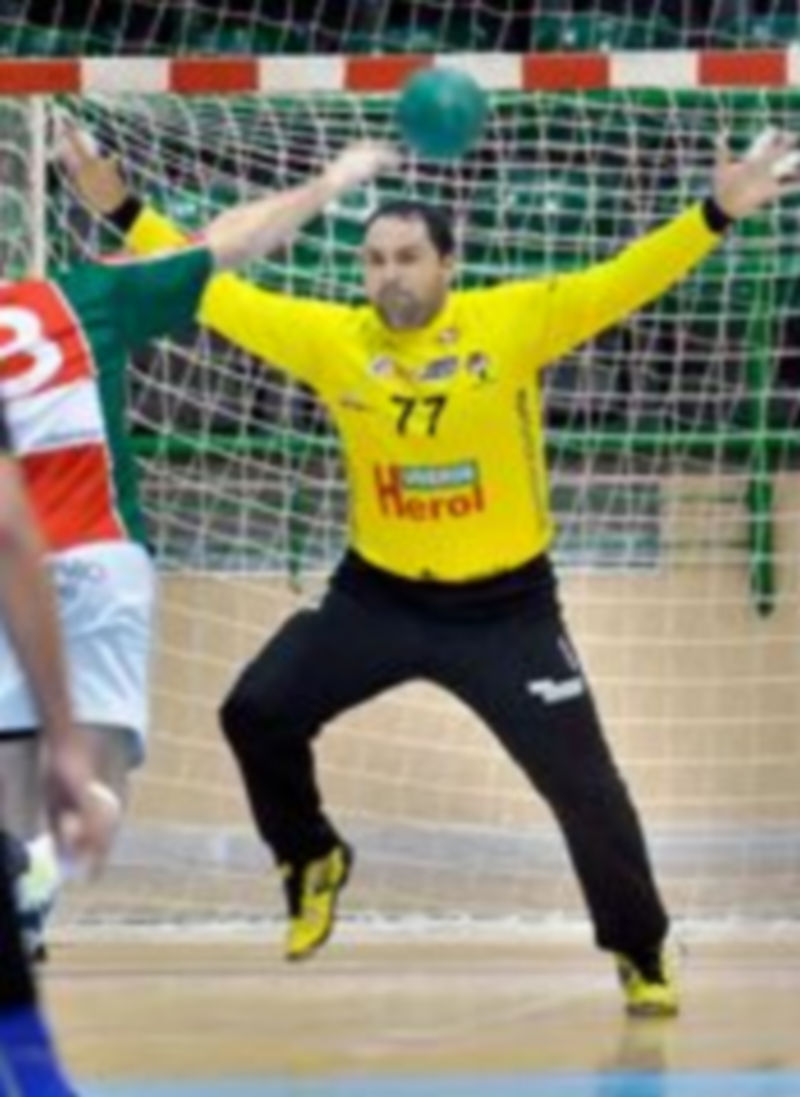 El portero y directivo del Balonmano Nava