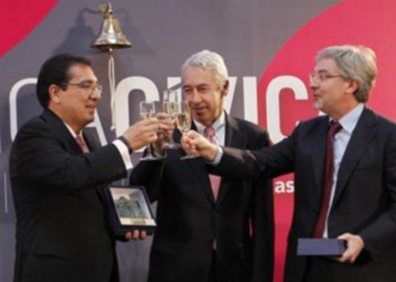 Los copresidentes de Banca Cívica