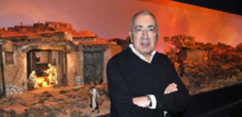 Navidad en Caja Segovia 1 El belén tiene una superficie de 40 metros cuadrados.