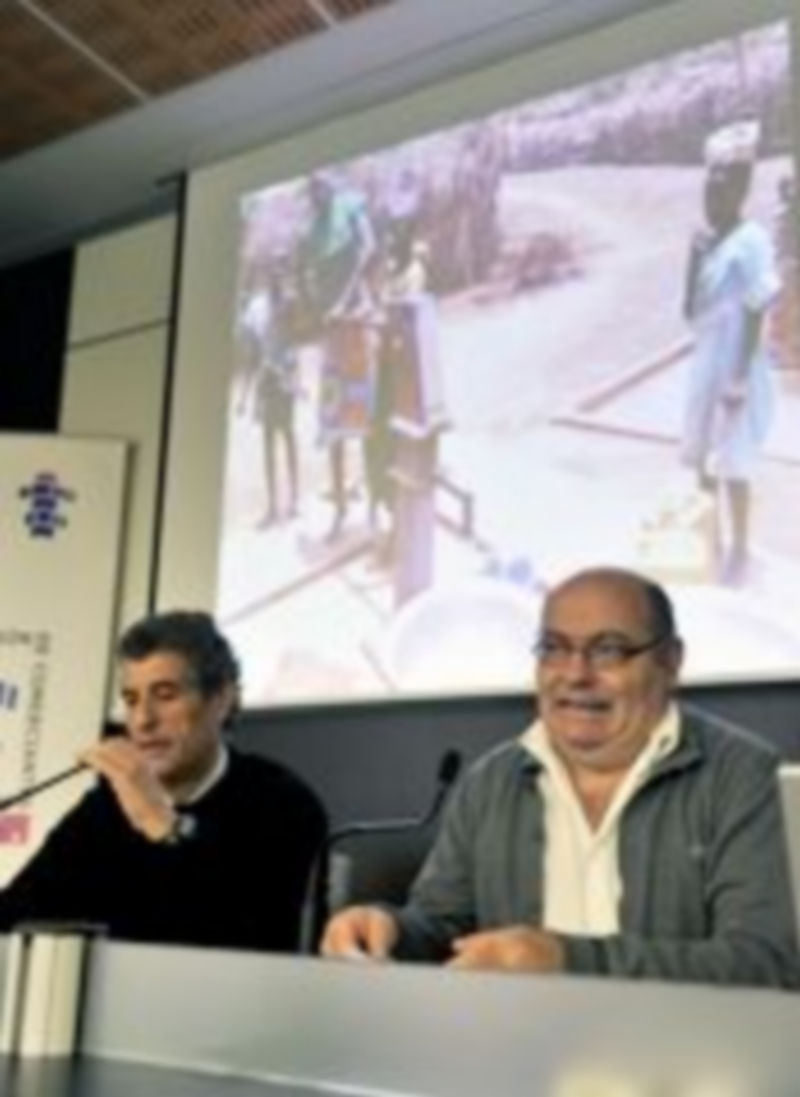 Manuel Muñoz y Valentín Bravo