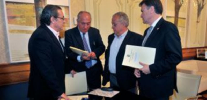 Algunos de los miembros del jurado