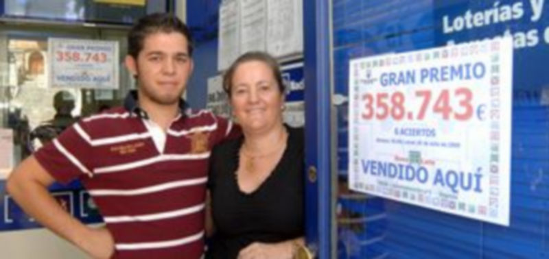 La administración segoviana donde se ha sellado el boleto./ JUAN MARTÍN