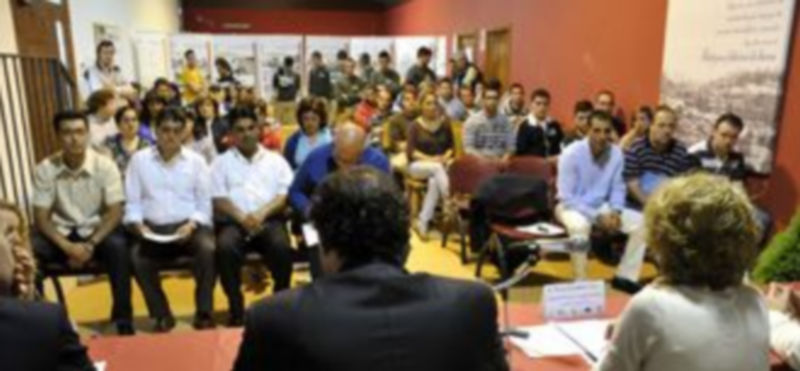 Un momento de la clausura del curso./ JUAN MARTÍN