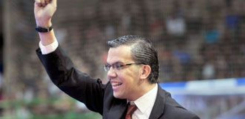 El entrenador del Caja Segovia