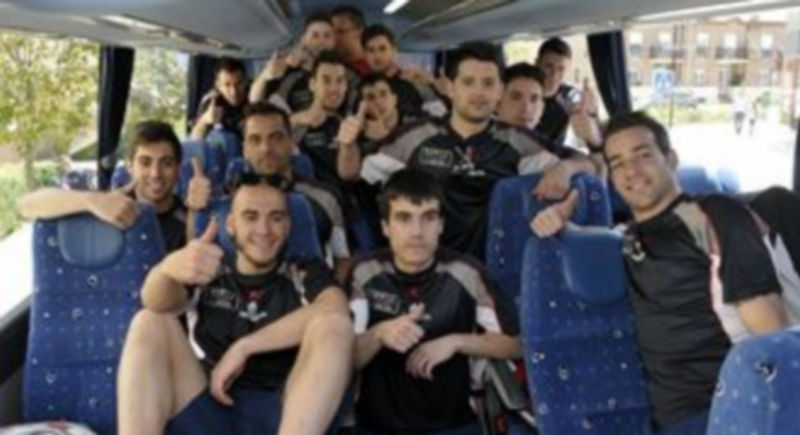 Integrantes de la primera plantilla del Caja Segovia