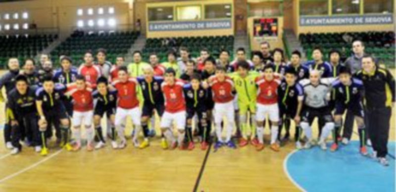 Foto de familia con ambas plantillas