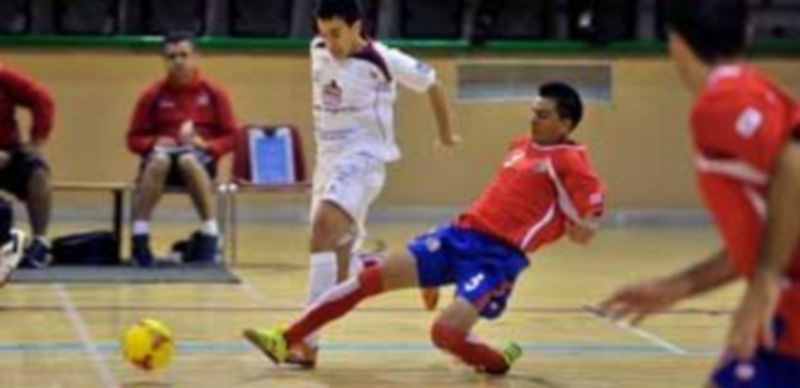 Los jugadores del Caja Segovia