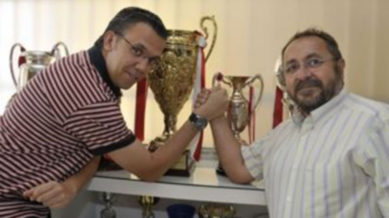 David Madrid (izq.) y José Luis Montero “Pepelu”